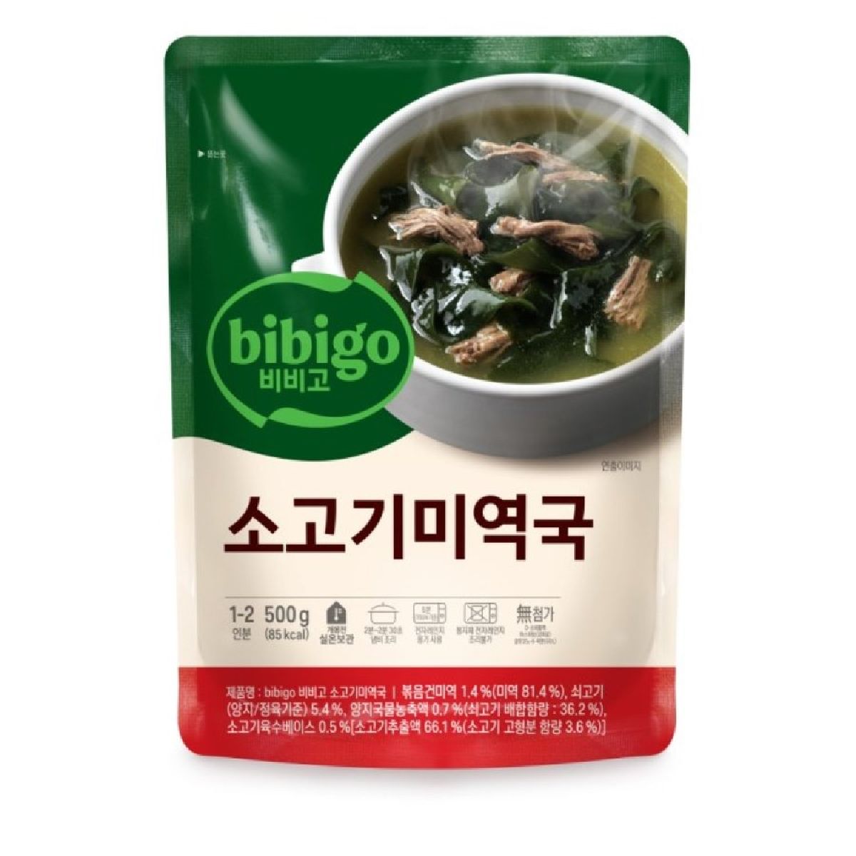 CJ 비비고 쇠고기 미역국 500G