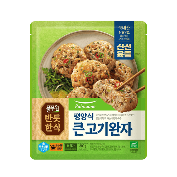 풀무원 평양식 큰고기완자 300g
