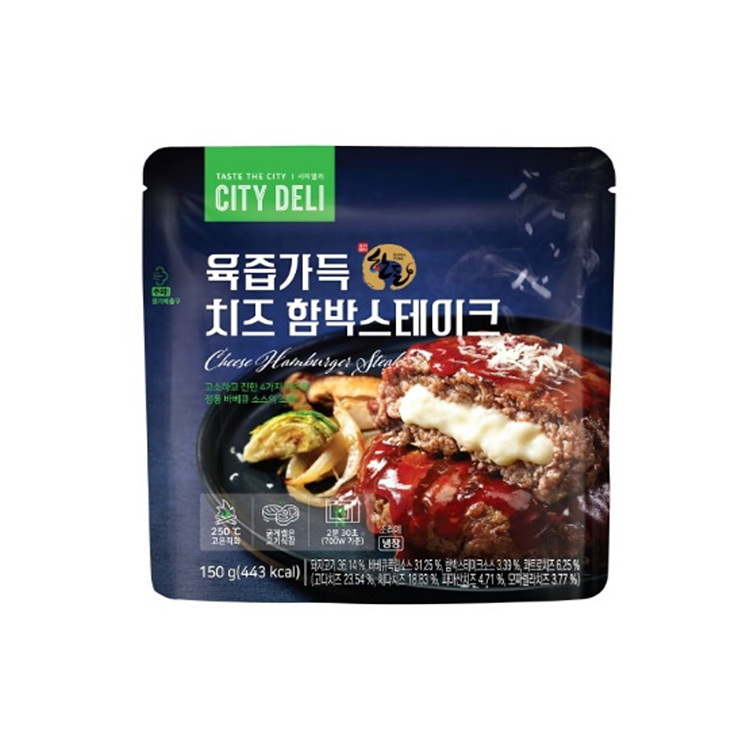 삼립)시티델리 치즈함박스테이크 150g