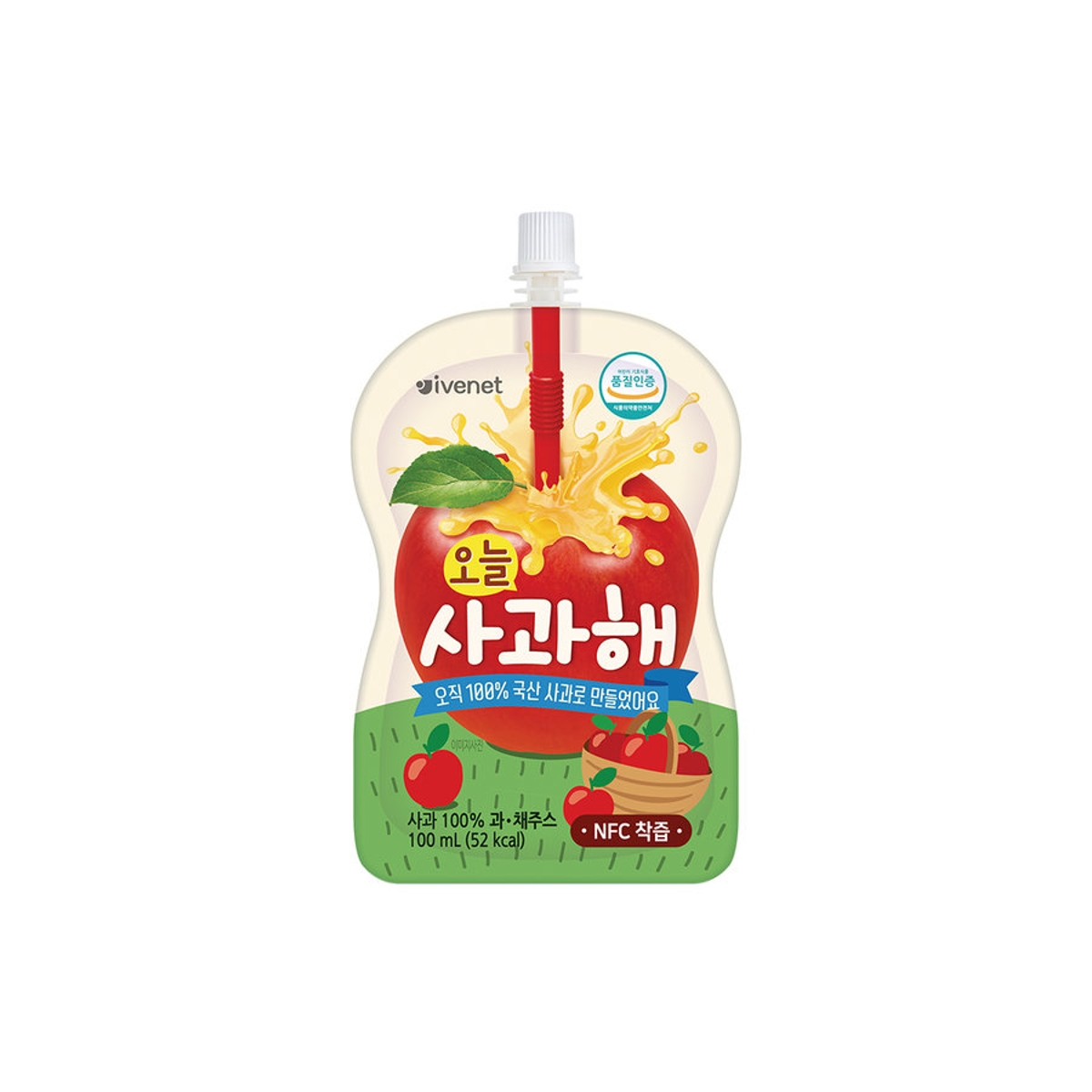 아이배냇 오늘 사과해 100ML