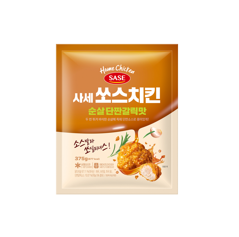 사세)쏘스치킨순살단짠갈릭맛375g