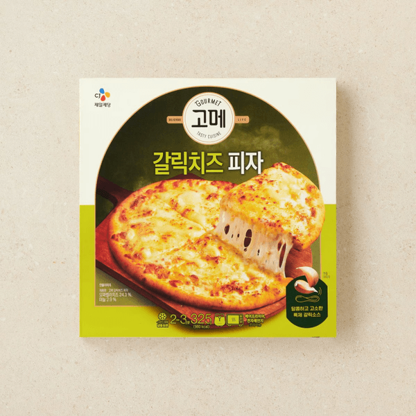 CJ 고메 갈릭치즈피자 325g