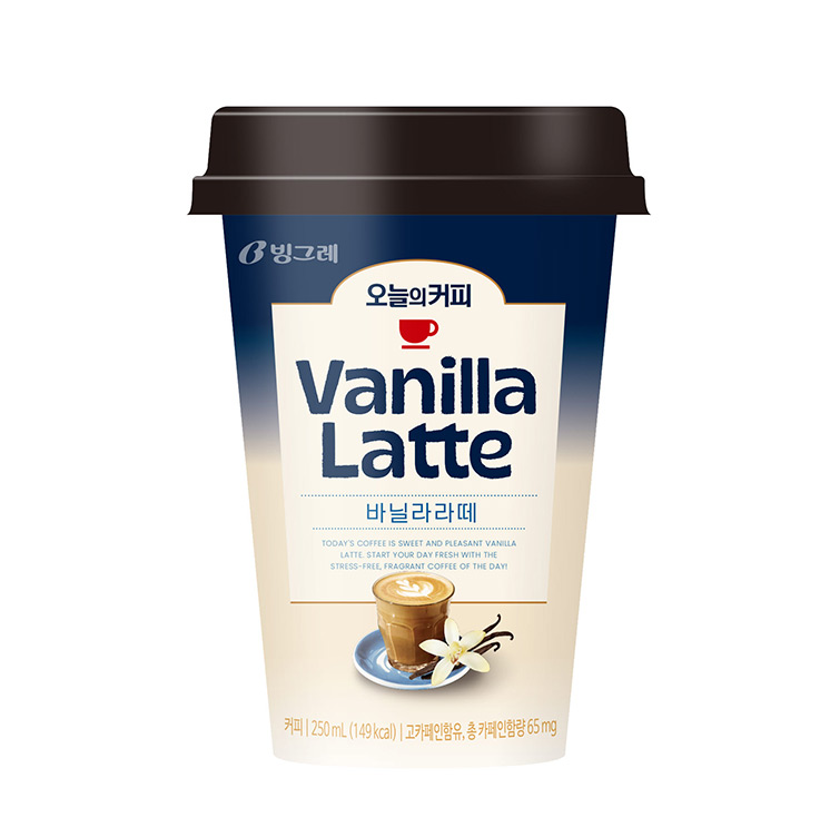 빙그레)오늘의커피바닐라250ML