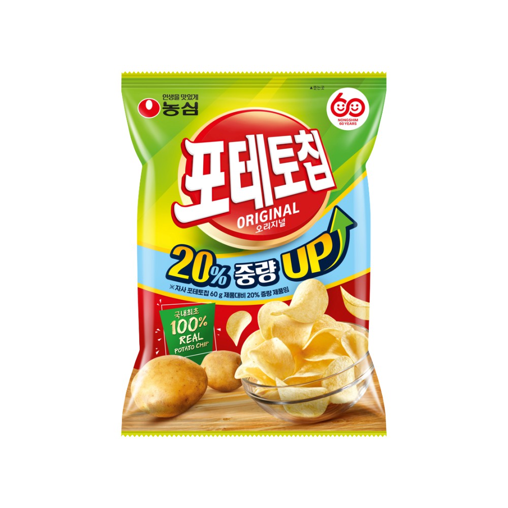 농심)포테토칩60g