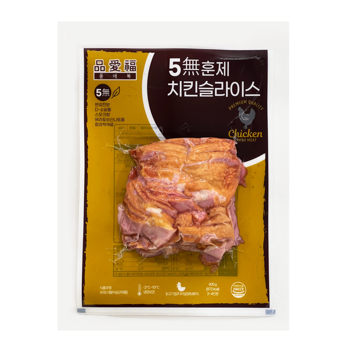 5無 훈제치킨 슬라이스 400g