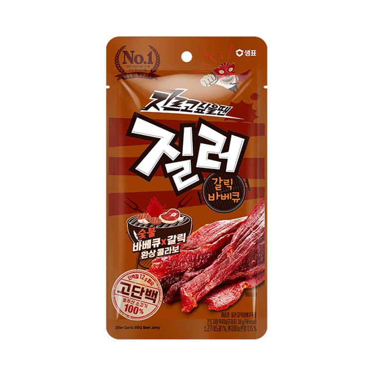 샘표)질러갈릭바베큐육포30G
