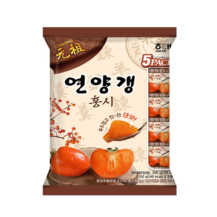 해태 연양갱 홍시5입 250g