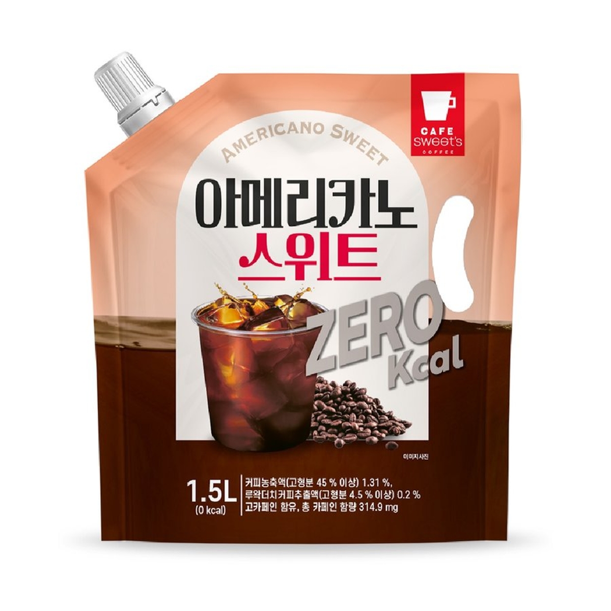 아메리카노 스위트 제로 1.5L