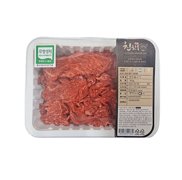 민속친한우)무항생제 불고기1++(300g)