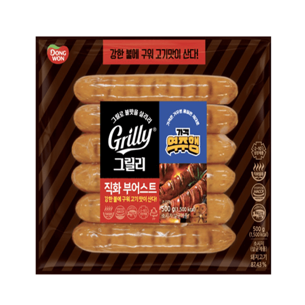동원 그릴리 직화부어스트 500g