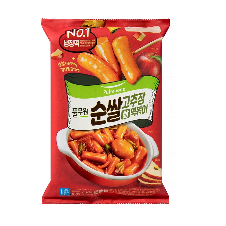 풀무원 순쌀 떡볶이 480g