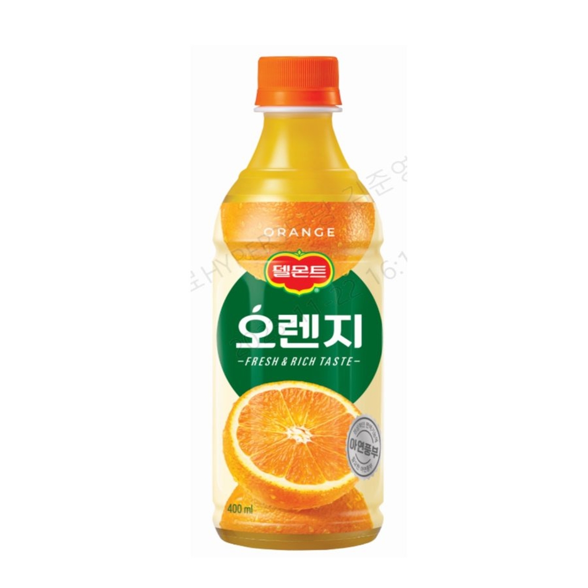 롯데칠성 델몬트 오렌지 400ML