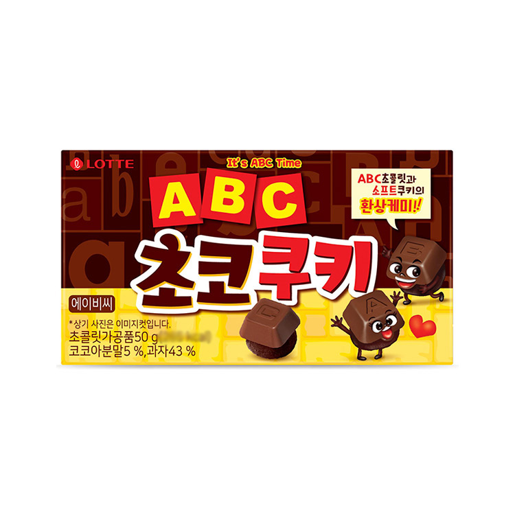 롯데)ABC초코쿠키50G