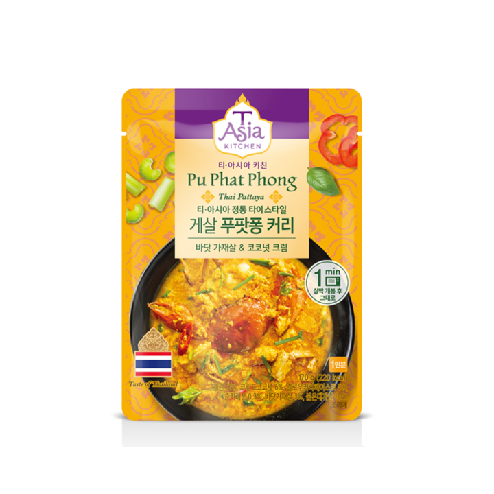 샘표 티아시아 게살 푸팟퐁커리 170g