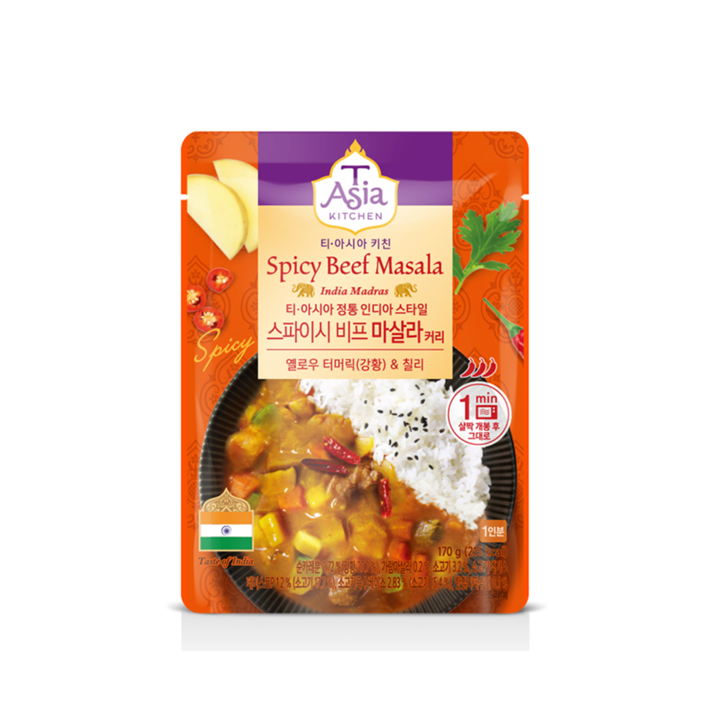 샘표 티아시아 스파이시비프마살라커리170g