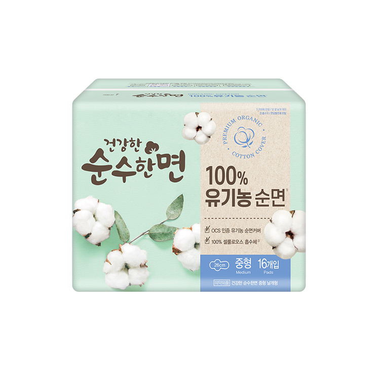 건강한)순수한면중형16P
