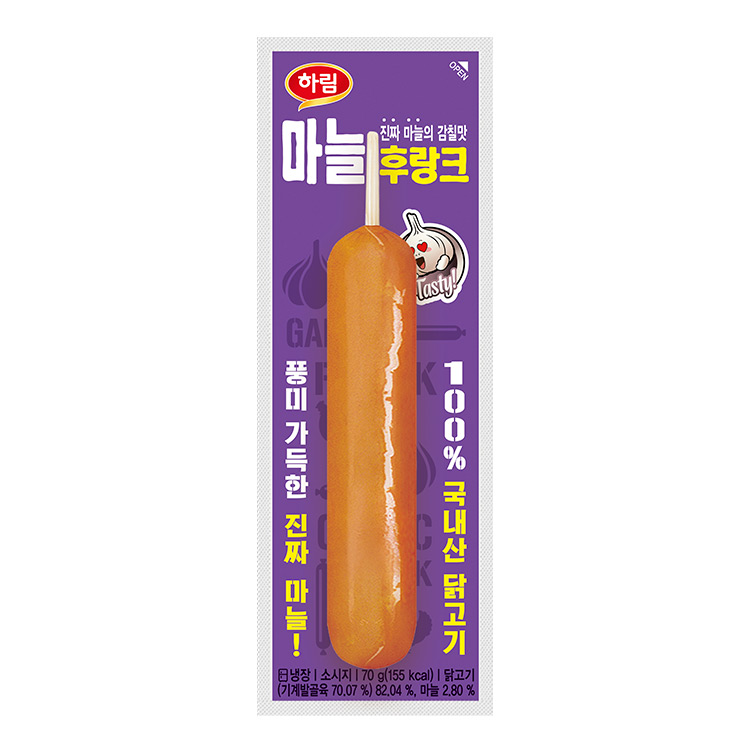 하림)마늘후랑크70G