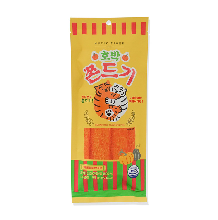 무직타이거)쫀드기88G(호박맛)