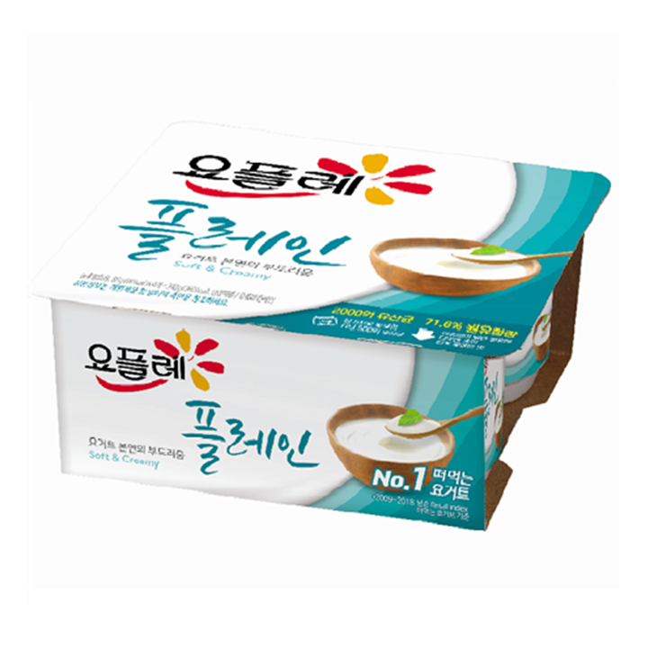 빙그레 요플레 플레인 85g*4