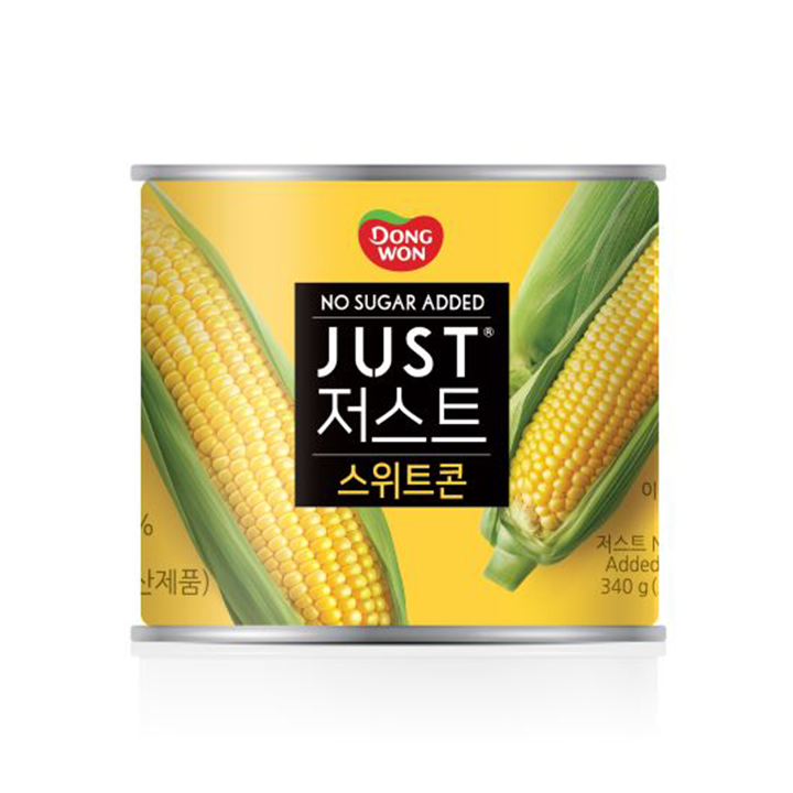 동원 저스트 노슈가 스위트콘 340g