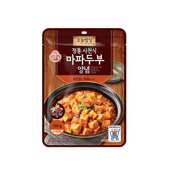 오뚜기 사천마파두부양념 130g