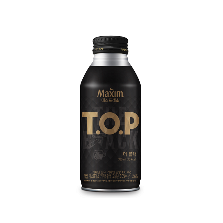 TOP 더블랙380ml