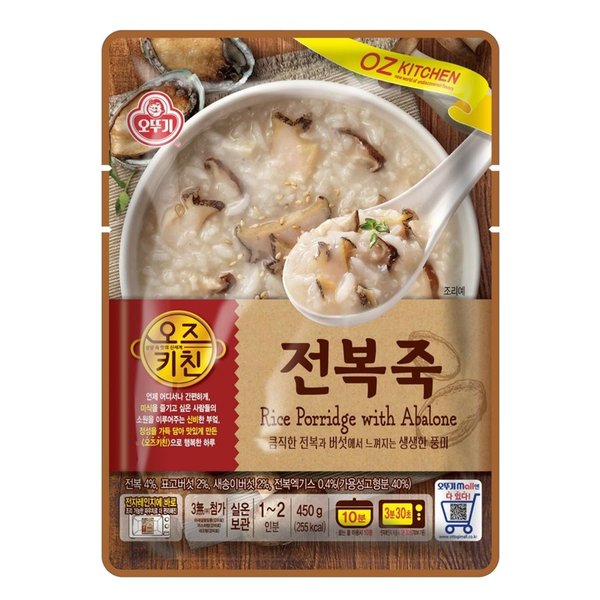 오뚜기 오즈키친 전복죽 450G