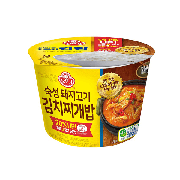 오뚜기 숙성돼지고기김치찌개밥 310g