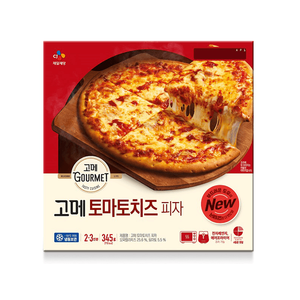 CJ 고메 토마토치즈 피자 345G