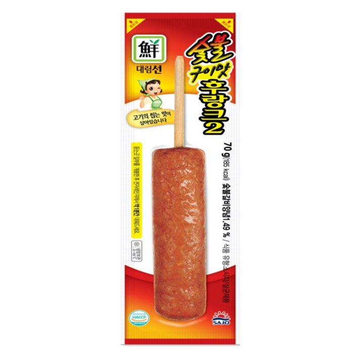 대림)숯불구이후랑크70G