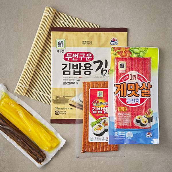 사조대림)명품김밥세트 520g