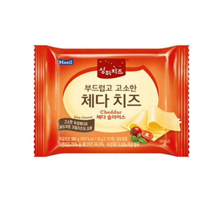 매일)체다슬라이스 180g(10매)