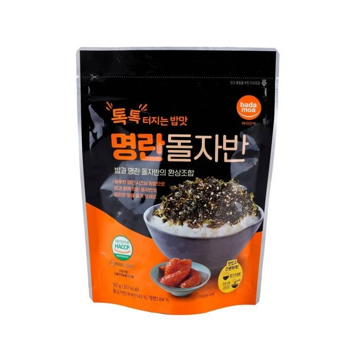 톡톡터지는밥맛명란돌자반50g