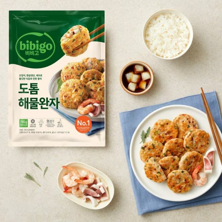 비비고 도톰해물완자 340g