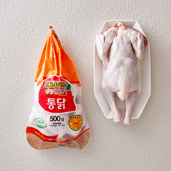 체)백숙용생닭500g