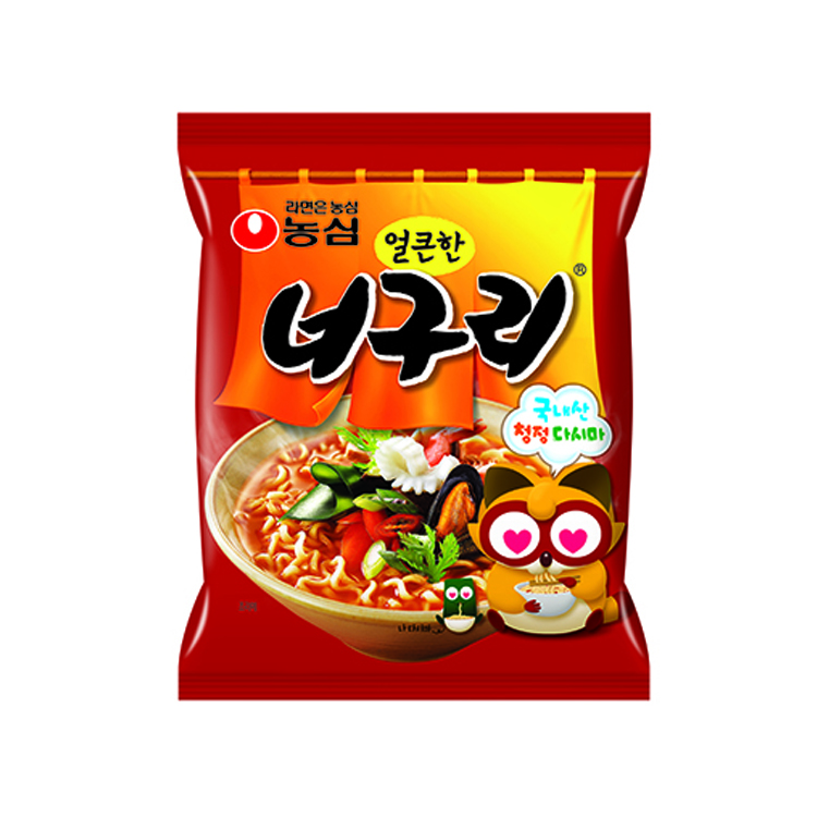 농심)얼큰한너구리(봉지)