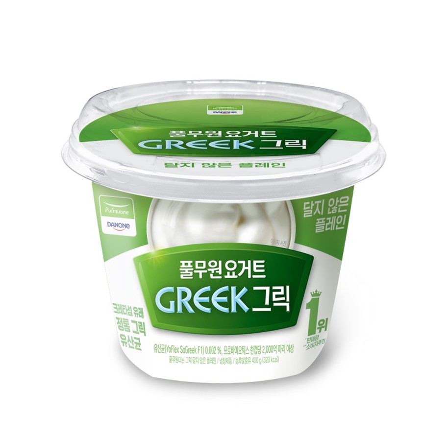 풀무원)다논그릭빅팟달지않은플레인400g