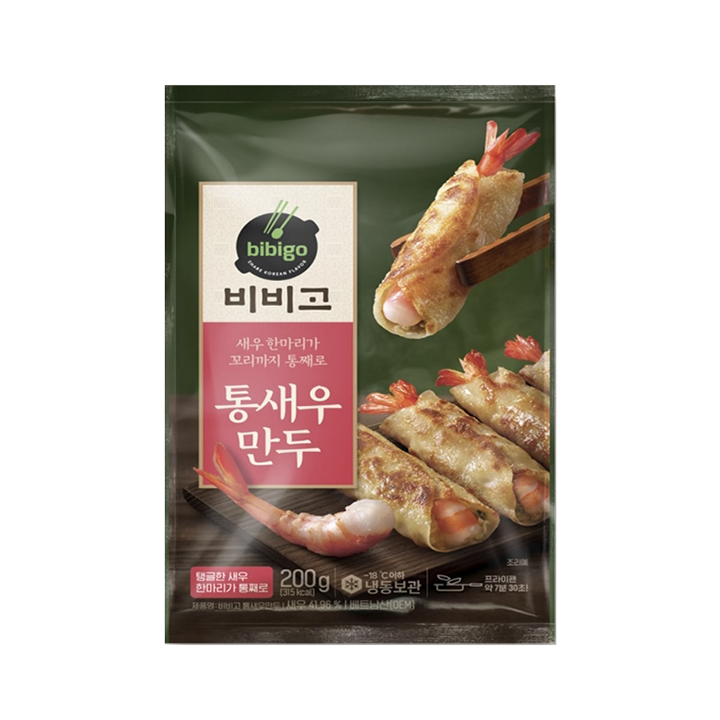 비비고통새우만두200g