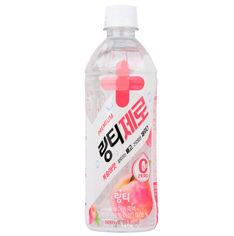 링티)제로복숭아맛500ML