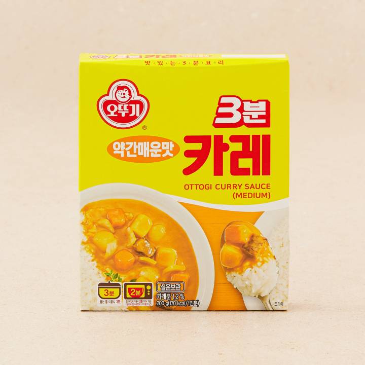 오뚜기 3분카레(약매)200g