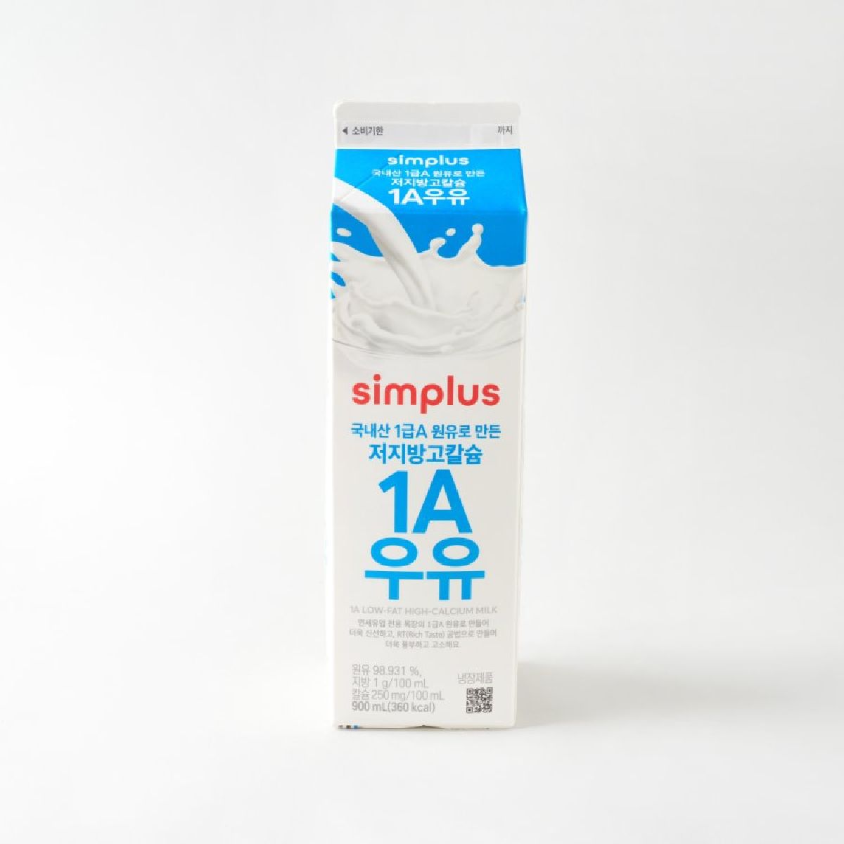simplus 1A 저지방 고칼슘 우유 900ML