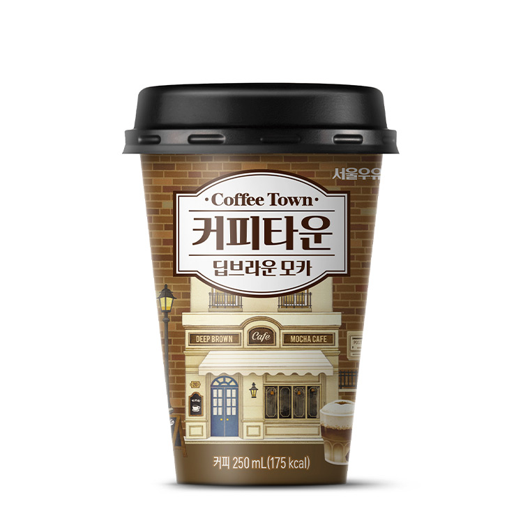 서울)커피타운딥브라운모카250ML