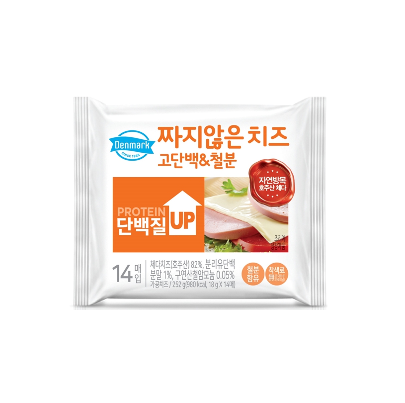 동원)덴마크짜지않은치즈고단백252g