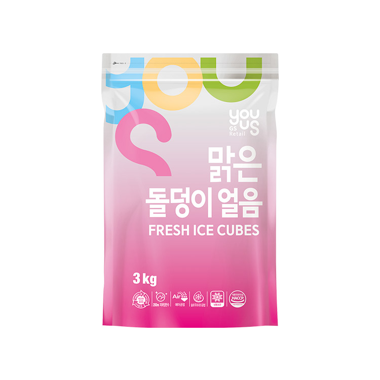 유어스)돌덩이얼음3KG
