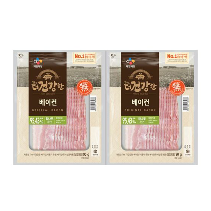 CJ 더건강한베이컨 90g*2