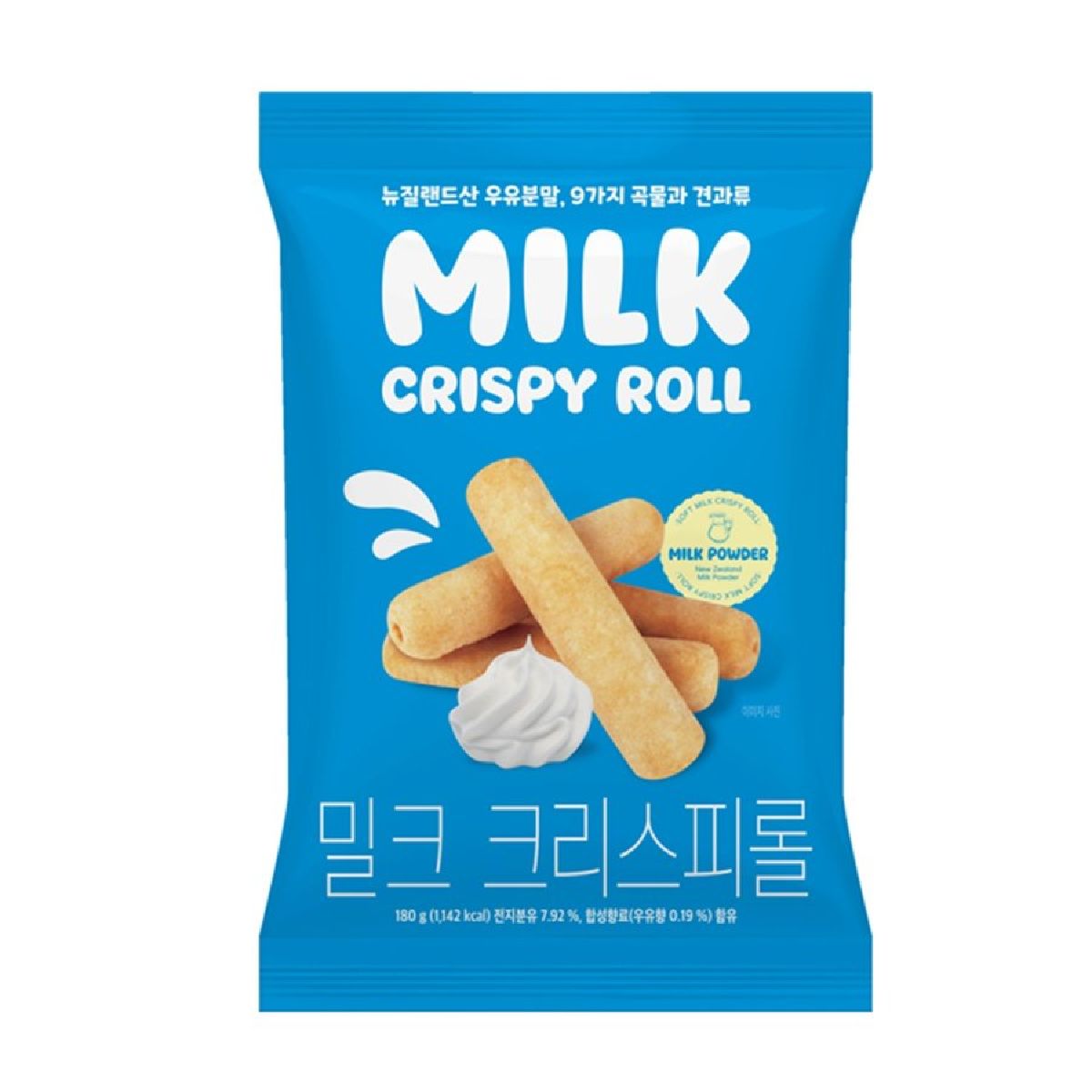 밀크 크리스피롤 180G