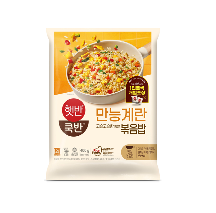 CJ)햇반쿡반만능계란볶음밥 400g