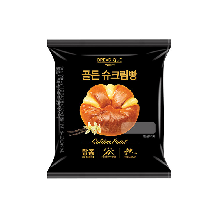 브레디크)골든슈크림빵98g