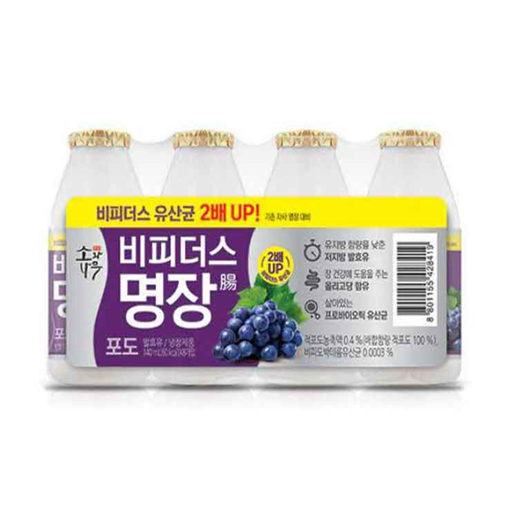 동원)비피더스명장포도125mlX8