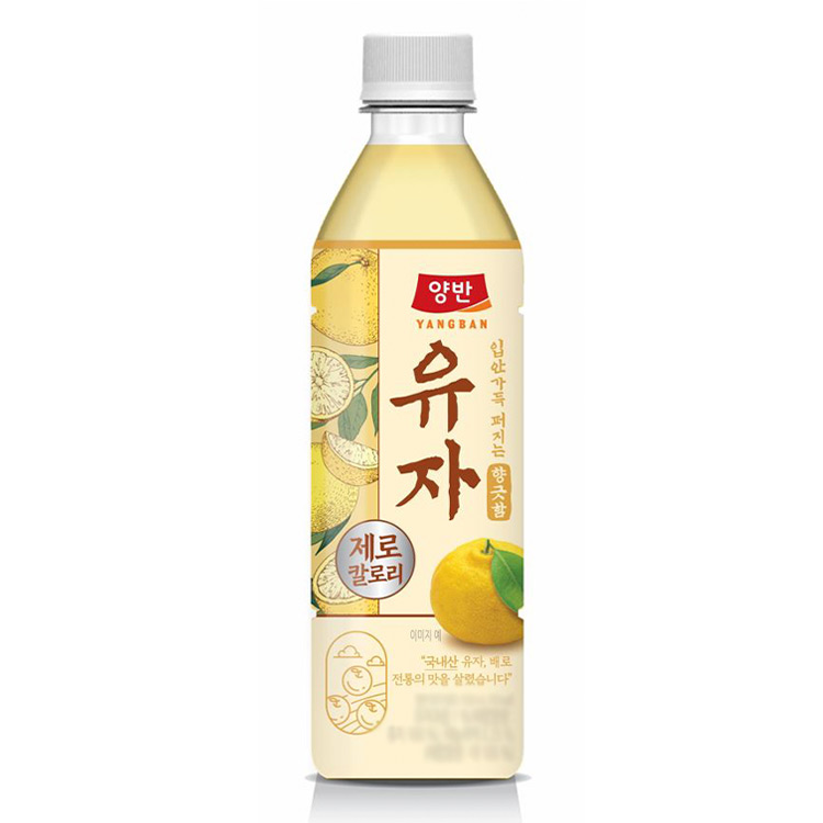 동원)양반유자제로500ML
